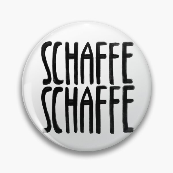 Item preview, Schaffe Schaffe! für Handwerker, Hausbau, Arbeit! designed and sold by badlydrawnbabe.