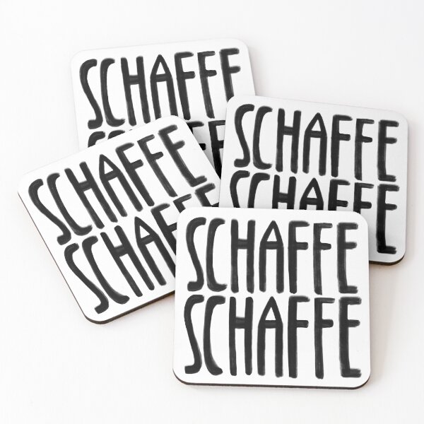 Item preview, Schaffe Schaffe! für Handwerker, Hausbau, Arbeit! designed and sold by badlydrawnbabe.