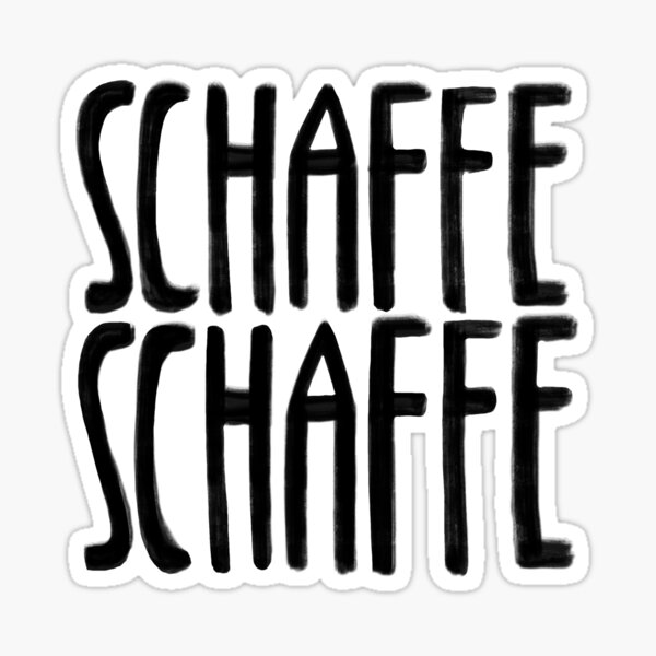 Artikel-Vorschau von Schaffe, Schaffe! für Handwerker, Hausbau, Arbeit!, designt und verkauft von badlydrawnbabe.