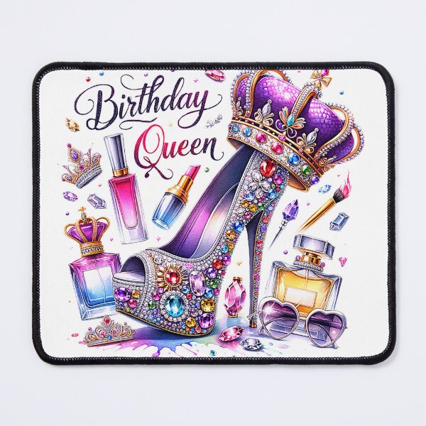 Item preview, Reina del cumpleaños en morado designed and sold by Plotterzebra.