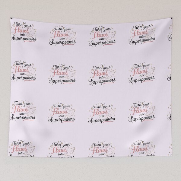 Item preview, Turn your flaws into superpowers designed and sold by Habet.