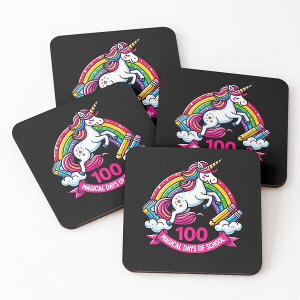 Item preview, 100th Day of School Unicorn 100 Magical Days Design designed and sold by Promise7Land.