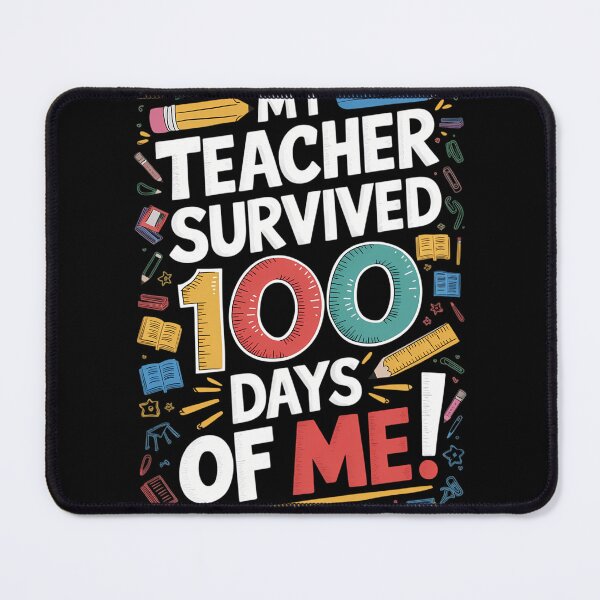 Item preview, My Teacher Survived 100 Days Of Me Funny designed and sold by savrmiller.