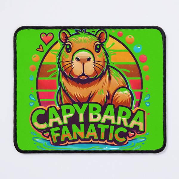 Item preview, Capybara Fanatic - Funny Cartoon Capybara designed and sold by BestDetailer.