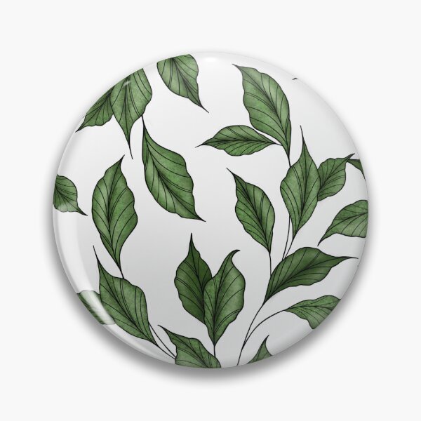 Item preview, GreenLeaves (White background)  designed and sold by Studio Vickn.