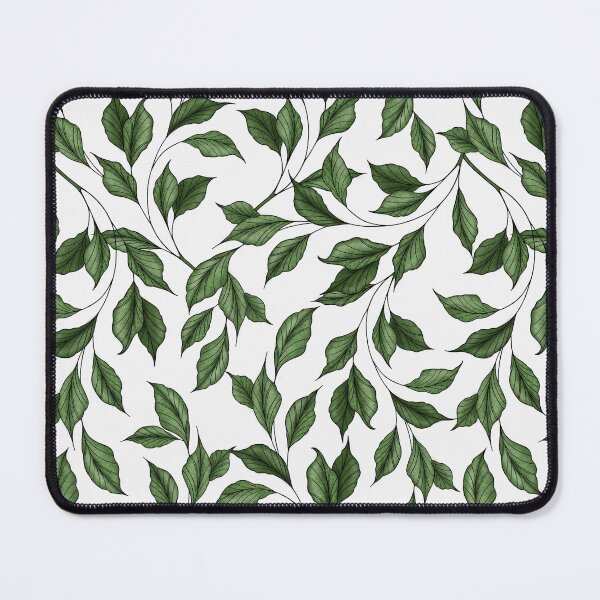 Item preview, GreenLeaves (White background)  designed and sold by Studio Vickn.