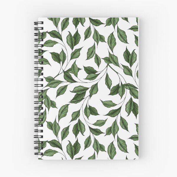 Item preview, GreenLeaves (White background)  designed and sold by Studio Vickn.
