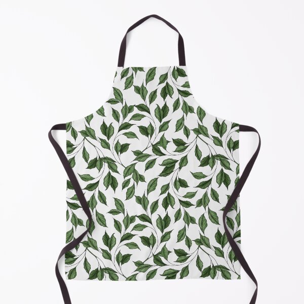 Item preview, GreenLeaves (White background)  designed and sold by Studio Vickn.