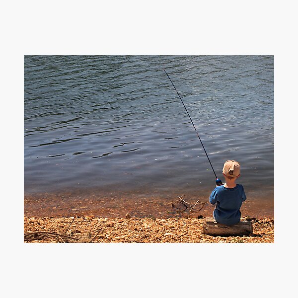 Gone Fishin' Photographic Print