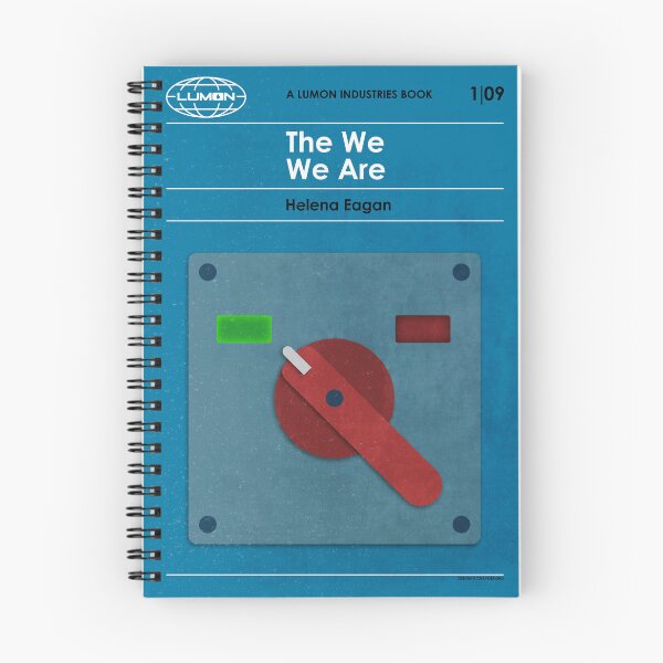 Item preview, Severance Retro Book Cover: S1 E9 The We We Are designed and sold by chayground.