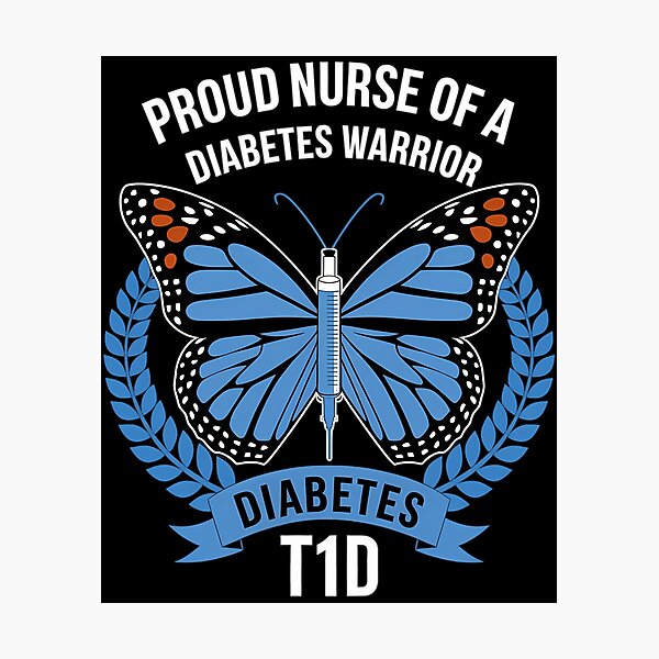 Item preview, Nurse Diabetes T1D Awareness designed and sold by savrmiller.