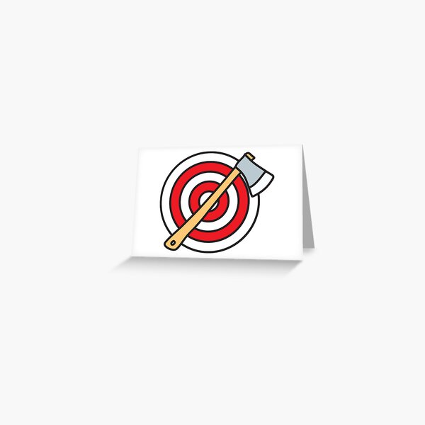 Item preview, Axe Throwing Target designed and sold by Zab Butler Design.