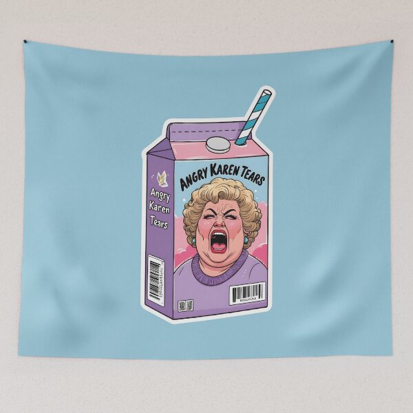 Item preview, Angry Karen Tears - Funny Retail Meme designed and sold by thecatcouch.