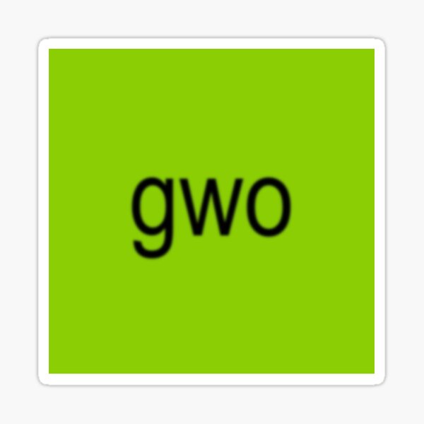 Item preview, GWO (brat edition) designed and sold by Gustavus-Arts-and-Music-Outreach.