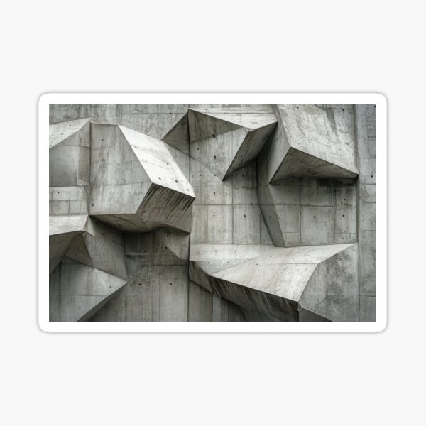 Item preview, Brutalist Wall designed and sold by Visual-Elixir.