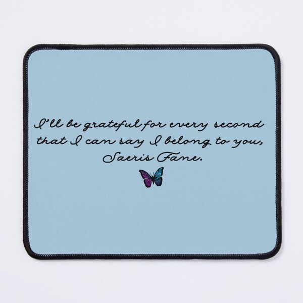 Item preview, Quicksilver Callie Hart Quote I belong to you, Saeris Fane designed and sold by baranskini.