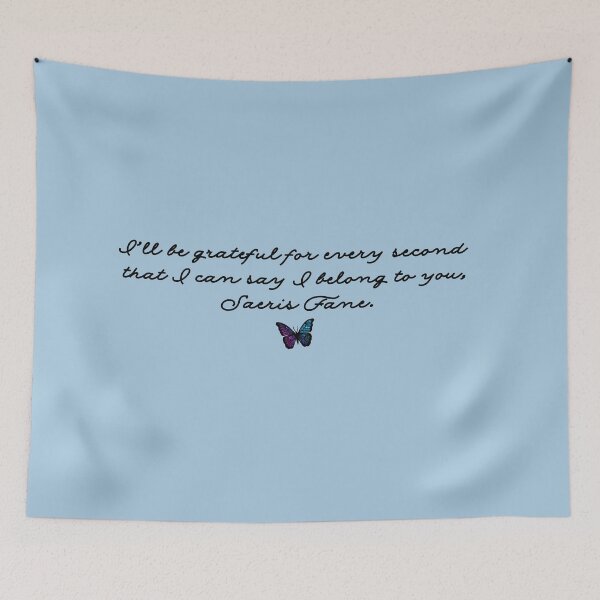 Item preview, Quicksilver Callie Hart Quote I belong to you, Saeris Fane designed and sold by baranskini.
