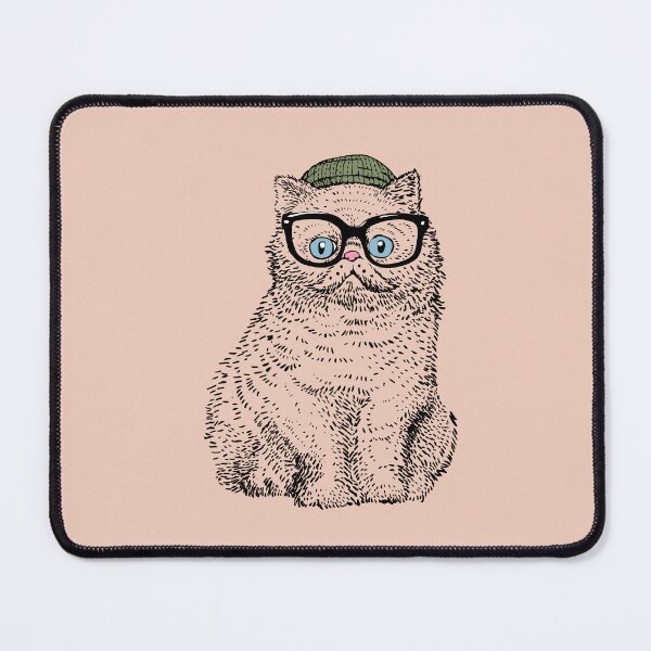 Item preview, Hipster Exotic Shorthair designed and sold by Huebucket.