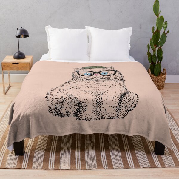 Item preview, Hipster Exotic Shorthair designed and sold by Huebucket.