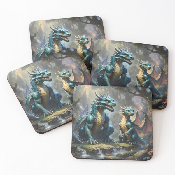 Item preview, Dragon and his son designed and sold by ShizukaiNeko.