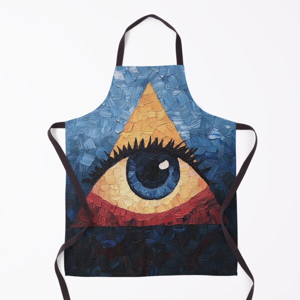 Item preview, Eye of Providence | Post-impressionist painting style designed and sold by ComicsFactory.