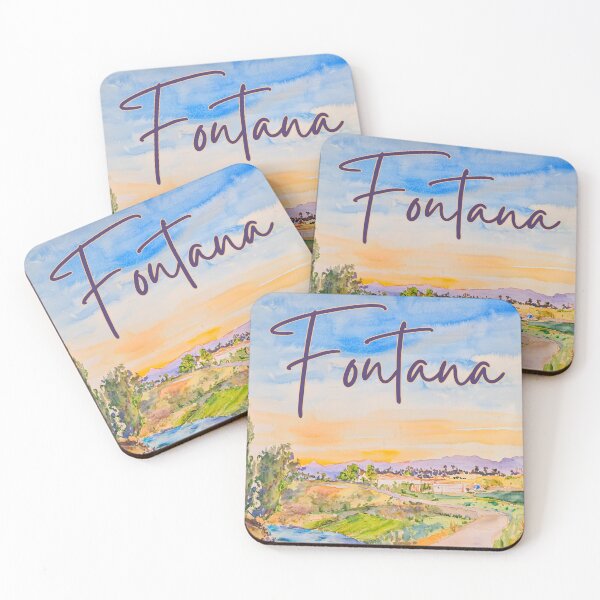 Item preview, Fontana California Rolling Hills Landscape designed and sold by TuncGK.