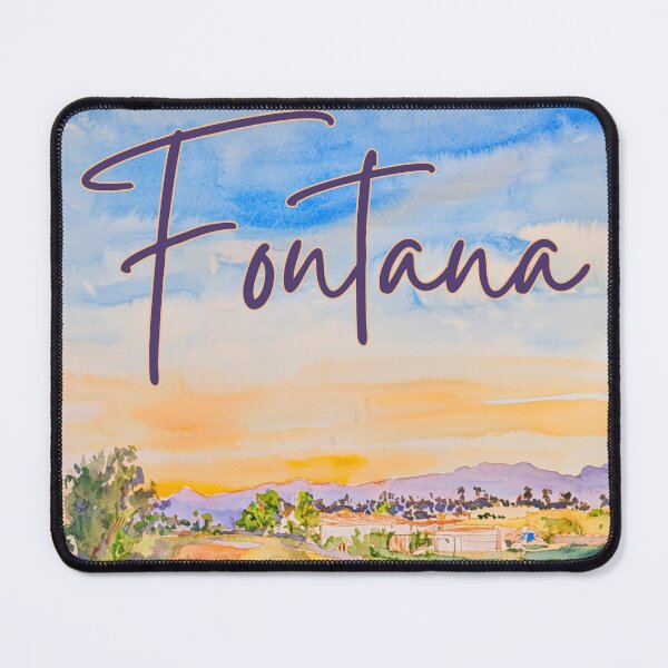 Item preview, Fontana California Rolling Hills Landscape designed and sold by TuncGK.