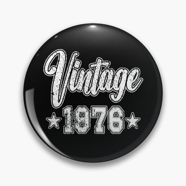 Item preview, VINTAGE 1976, cool retro birthday design, for 1976 birthday heroes and for their parties, designed and sold by Jt41.