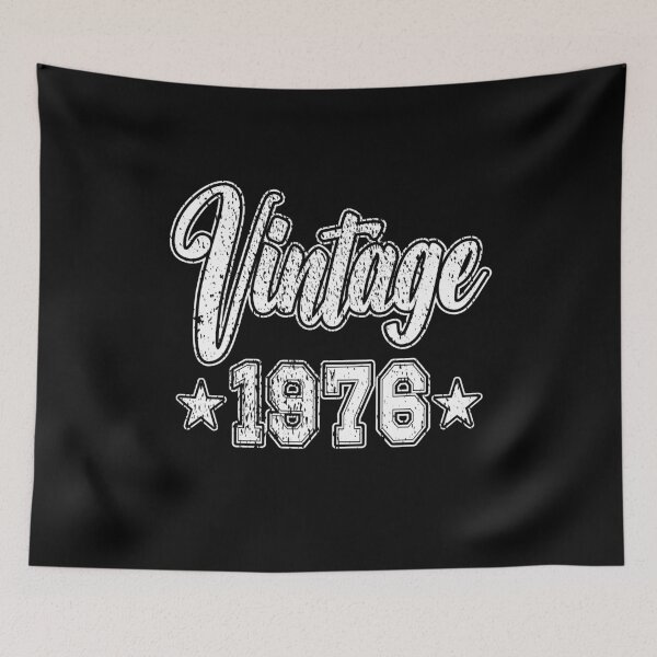 Item preview, VINTAGE 1976, cool retro birthday design, for 1976 birthday heroes and for their parties, designed and sold by Jt41.