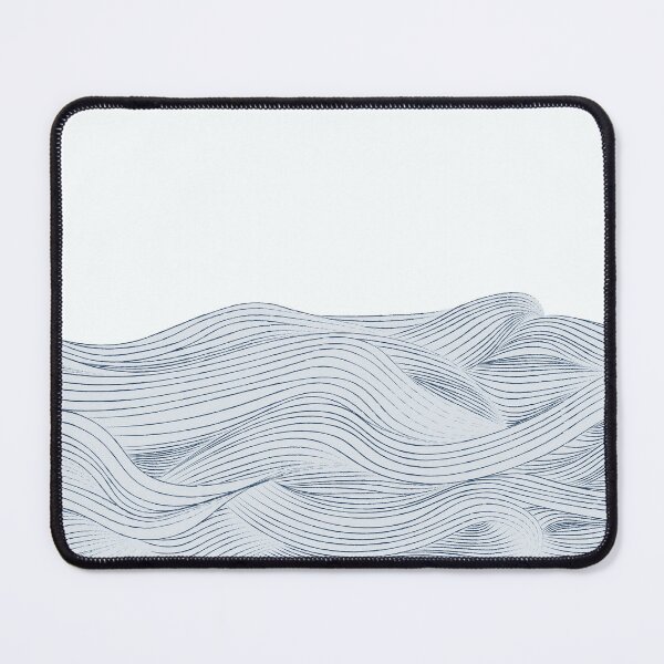 Item preview, Ocean Waves Line Art designed and sold by MomsQuilt.
