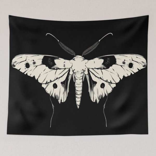 Item preview, Death Moth Print  designed and sold by HollywoodInked.