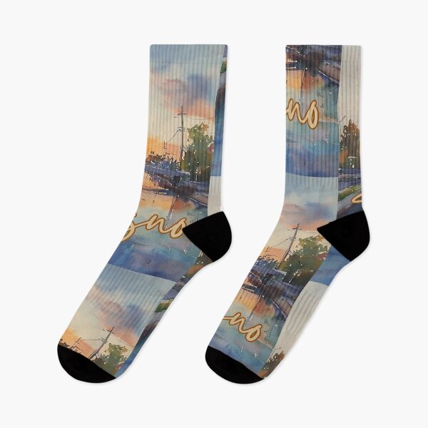 Item preview, Fresno California Sunset Cityscape Art designed and sold by TuncGK.