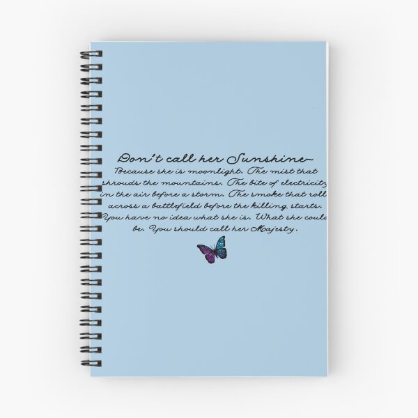 Item preview, Quicksilver Callie Hart Quote Don't call her sunshine designed and sold by baranskini.