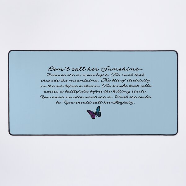 Item preview, Quicksilver Callie Hart Quote Don't call her sunshine designed and sold by baranskini.