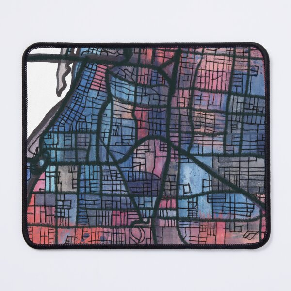 Item preview, Memphis, TN designed and sold by Carland  Cartography.