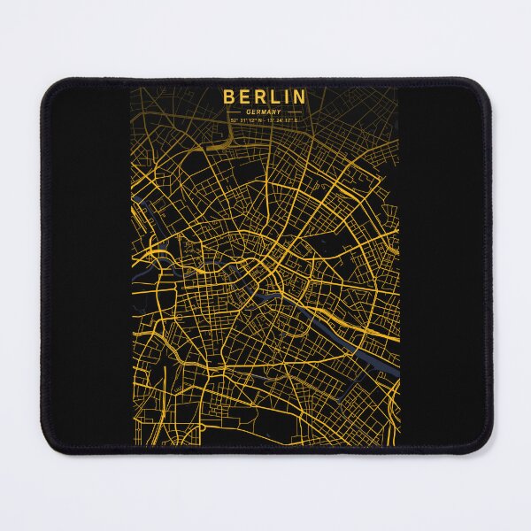 Item preview, Berlin Golden Map designed and sold by My Digital Mind.