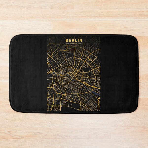 Item preview, Berlin Golden Map designed and sold by My Digital Mind.