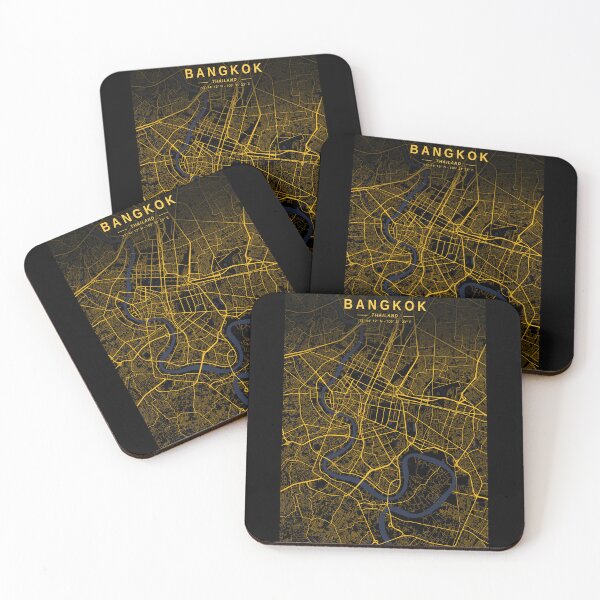 Item preview, Bangkok Golden Map designed and sold by My Digital Mind.