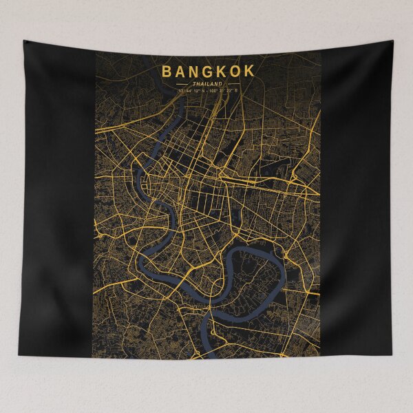 Item preview, Bangkok Golden Map designed and sold by My Digital Mind.