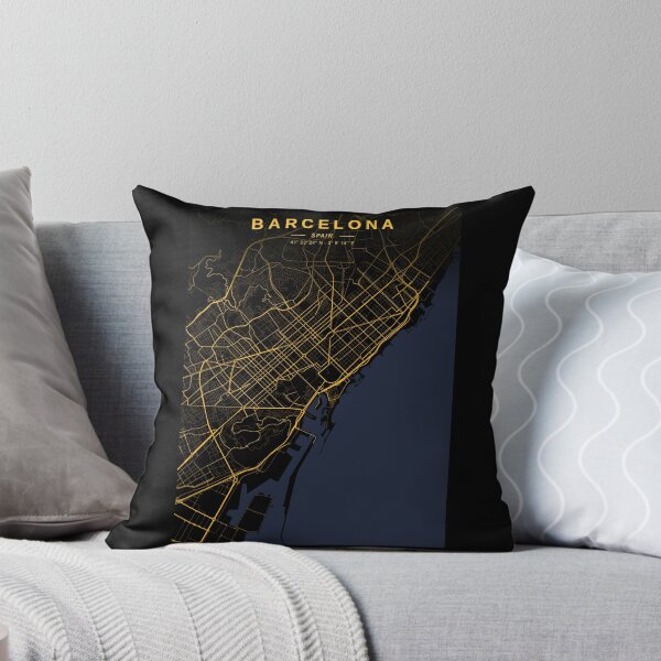 Item preview, Barcelona Golden Map designed and sold by My Digital Mind.