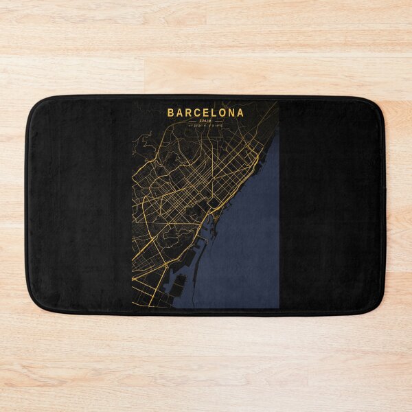 Item preview, Barcelona Golden Map designed and sold by My Digital Mind.