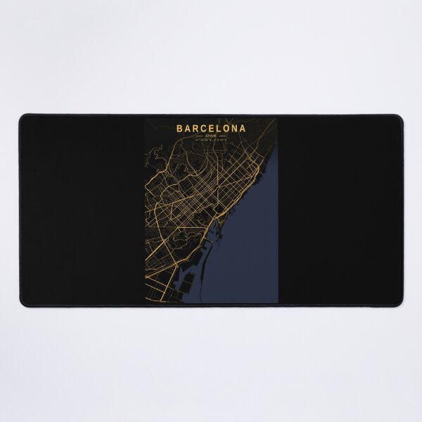 Item preview, Barcelona Golden Map designed and sold by My Digital Mind.