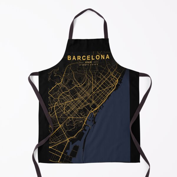 Item preview, Barcelona Golden Map designed and sold by My Digital Mind.