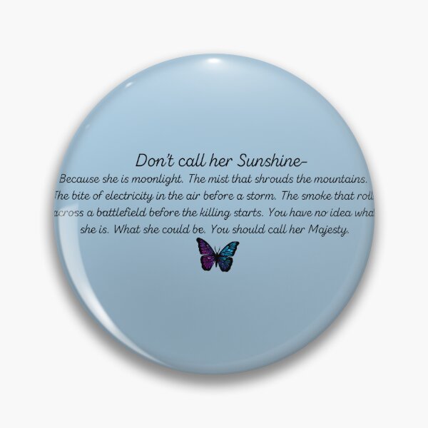Item preview, Quicksilver Callie Hart Quote Don't call her sunshine designed and sold by baranskini.
