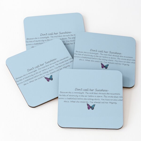 Item preview, Quicksilver Callie Hart Quote Don't call her sunshine designed and sold by baranskini.