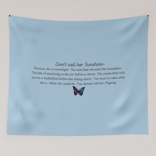 Item preview, Quicksilver Callie Hart Quote Don't call her sunshine designed and sold by baranskini.