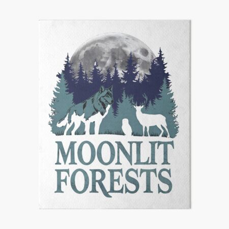 Item preview, Moonlit Forests designed and sold by AnamMHavan.