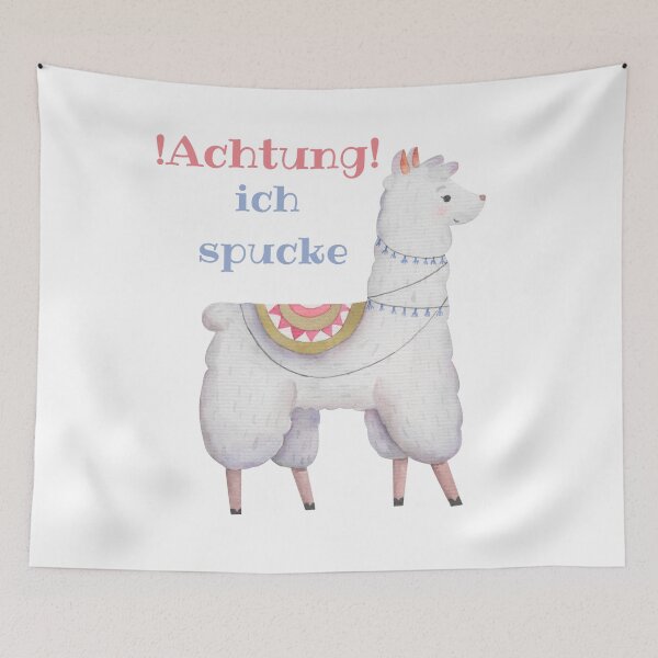 Item preview, Attention, I spit - Llama designed and sold by LiskoDesign.