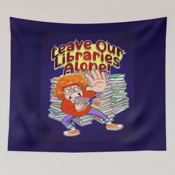 Item preview, Leave Our Libraries Alone protest designed and sold by jimbairn.