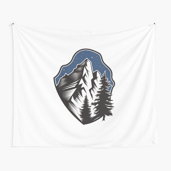 Item preview, Mountain shield designed and sold by AnamMHavan.